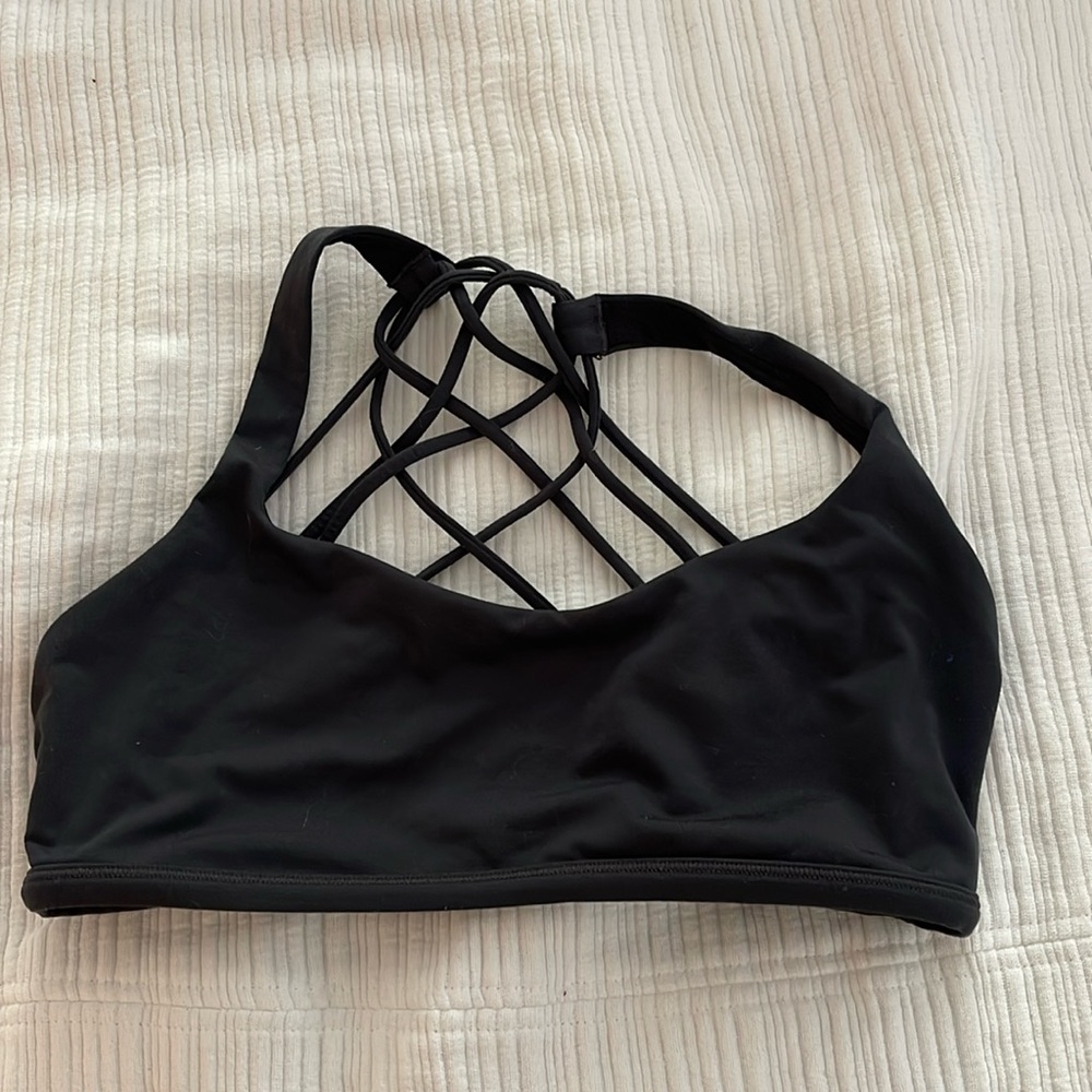 Lululemon Black Sports Bra